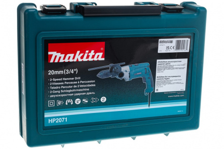 Купить Дрель Makita НР 2071 кейс фото №8