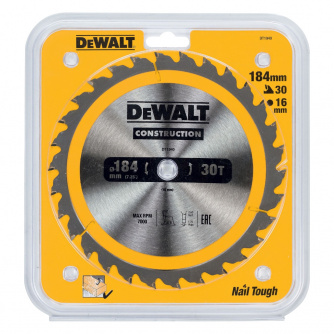 Купить Диск п/п DEWALT DT 1940   184*16*30 фото №2