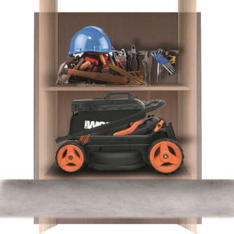 Купить Газонокосилка WORX WG779E 40V 5,0Ач аккумуляторная колесная фото №6