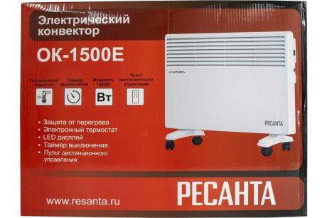 Купить Конвектор ОК-1500Е LED  РЕСАНТА фото №10