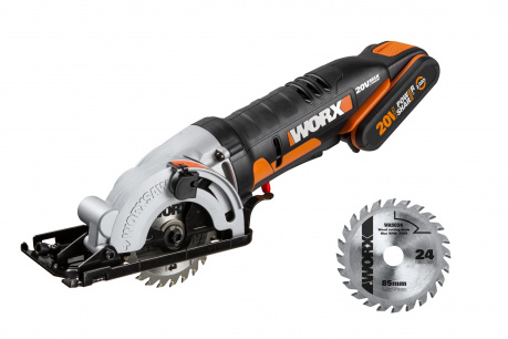 Купить Пила дисковая аккумуляторная WORX WX527.9 20V без акк и з/у фото №1