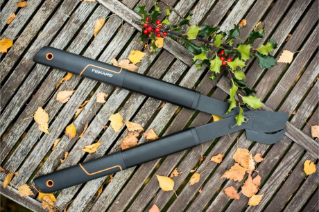 Купить Малый плоскостной сучкорез Fiskars S L28 1001432  112160  с загнутыми лезвиями фото №8