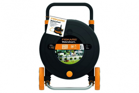 Купить Катушка со шлангом Fiskars 1/2" (13мм) 30м и набором аксессуаров   1023644 фото №1