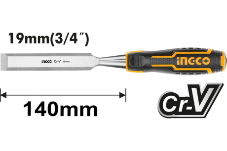 Купить Стамеска 19 мм INGCO HWC0819 INDUSTRIAL фото №2
