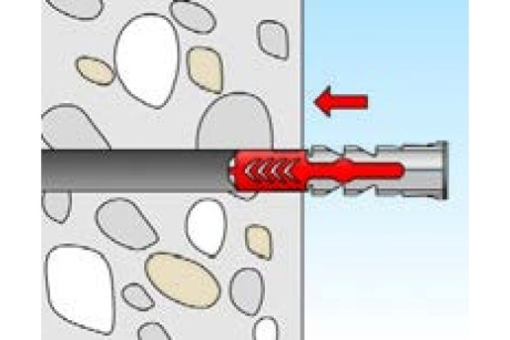Купить Дюбель универсальный DUOPOWER 6x50  FISCHER фото №8