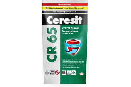 Купить Масса гидроизоляция Ceresit CR 65/5 Waterproof фото №1