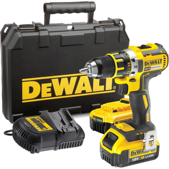 Купить Дрель аккумуляторная DEWALT DCD 790 M2 18v 2x4,0Ah Li-Ion фото №1