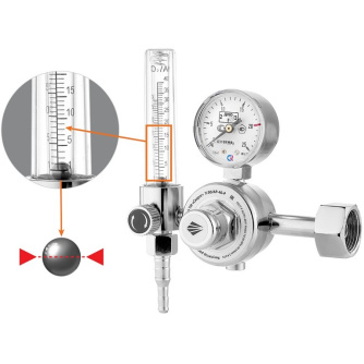 Купить Регулятор расхода газа Сварог универсальный У-30/АР-40-Р (ArR-198) с поверкой   00000100544 фото №3