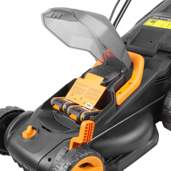 Купить Газонокосилка WORX WG779E 40V 5,0Ач аккумуляторная колесная фото №5